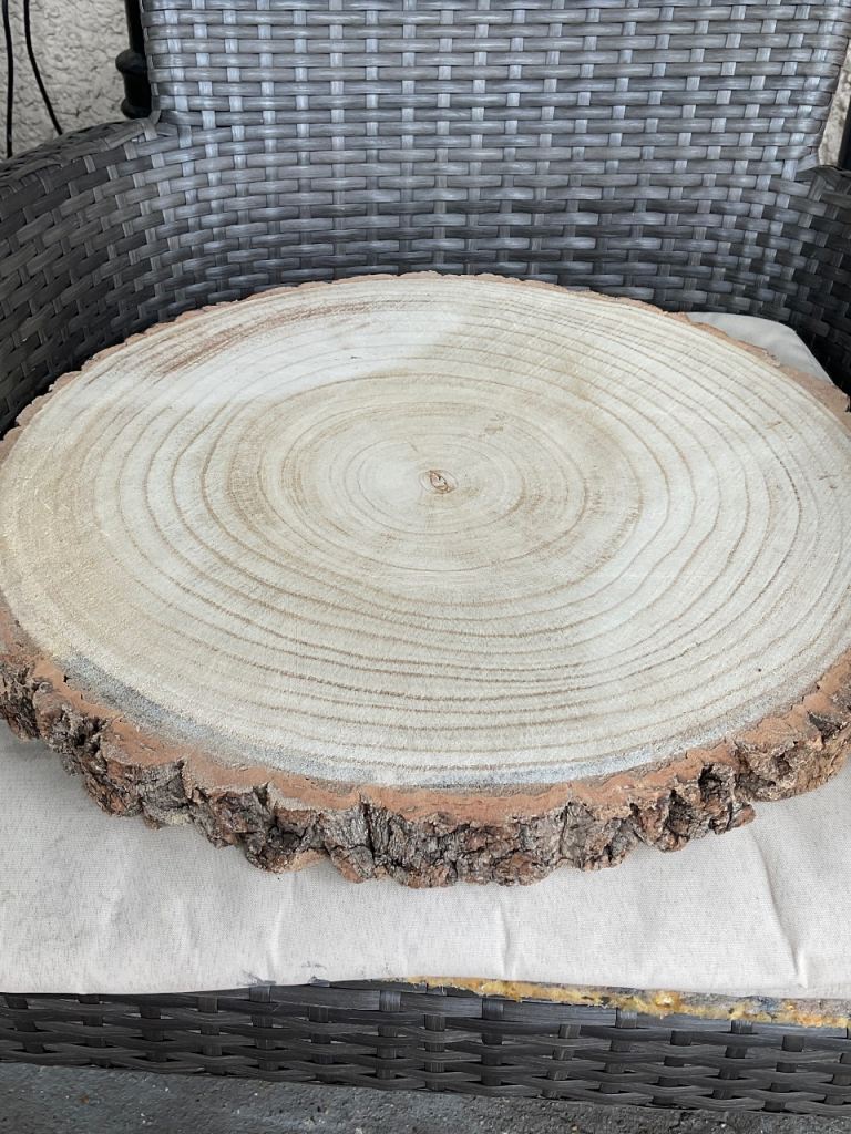 Wedding- 5 Rustic wood slice’s (43cm-47cm)
