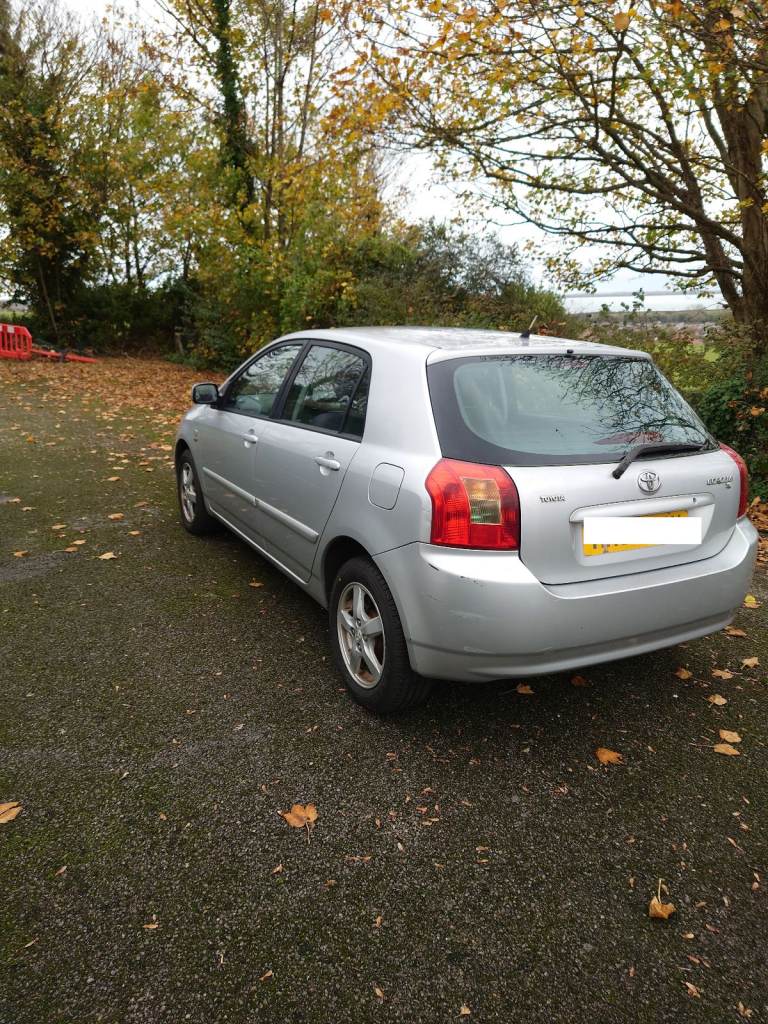 2002 (52) Toyota Corolla 1.4 petrol VVTI T3