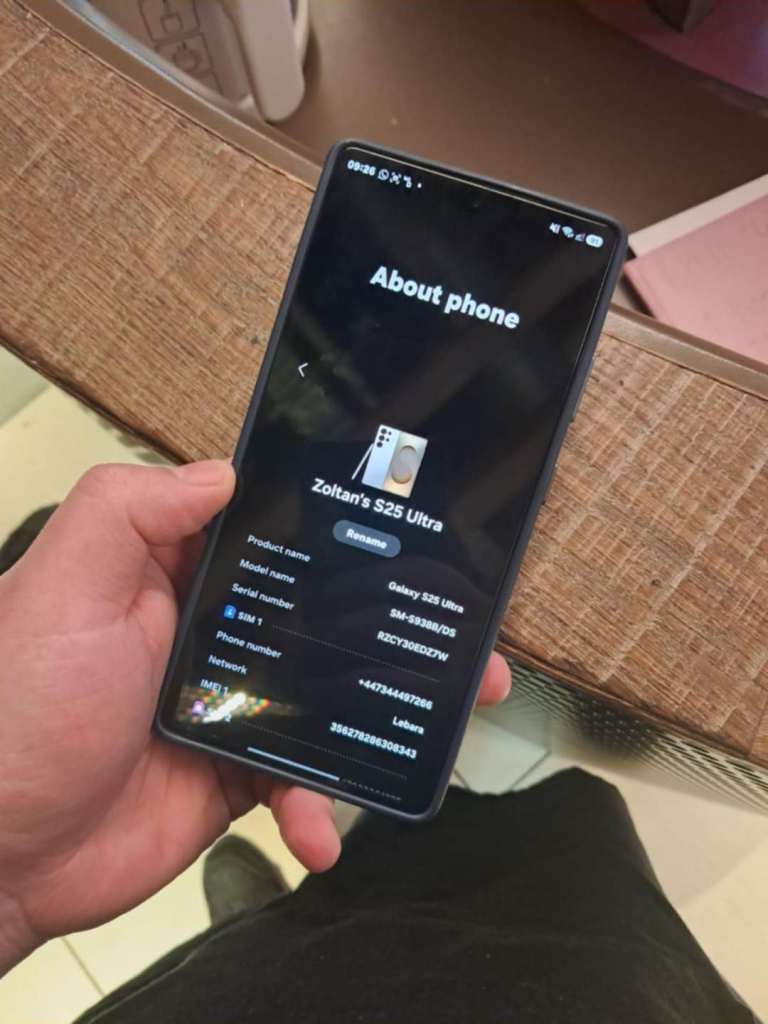 📱 Swap Offer: Samsung Galaxy S25 Ultra – Like New