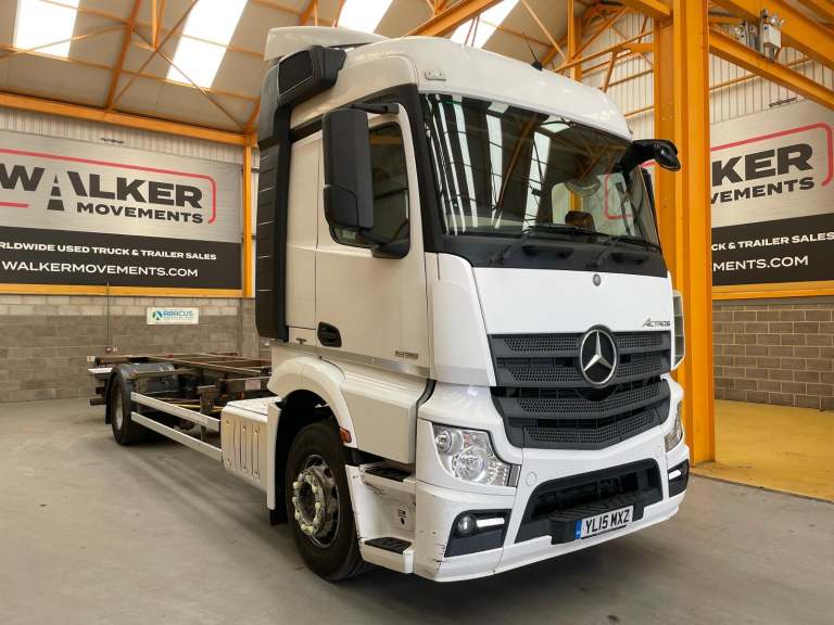 MERCEDES BENZ ACTROS 1835 *EURO 6* 4X2, DRAWBAR SPEC 18 TONNE CHASSIS CAB/DEMOUN