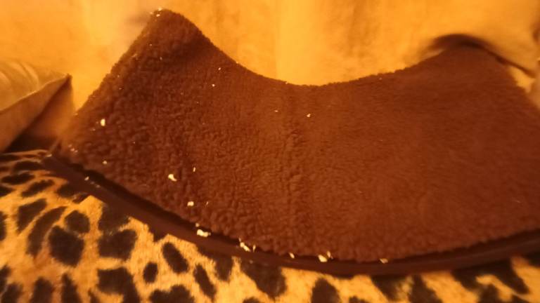 Cat shelf fleece lined new never used £15