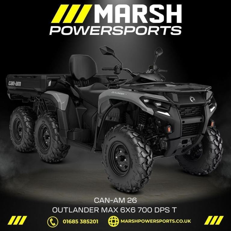 Can-Am Outlander MAX 6x6 700 DPS T 2026 - Can-Am Official Dealer - Reserve Now!
