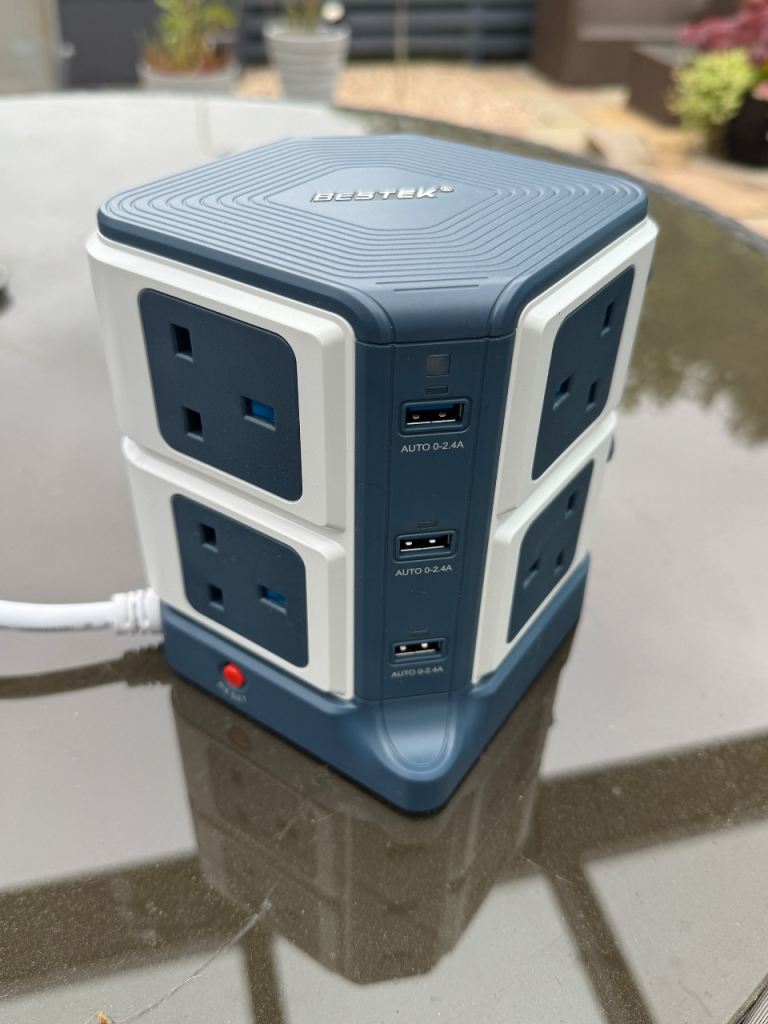 Camping electric extension box