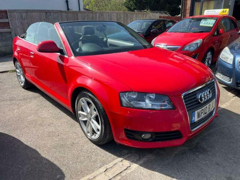2010 Audi A3 2.0 TDI Sport 2dr S Tronic [Start Stop] CONVERTIBLE DIESEL Automatic