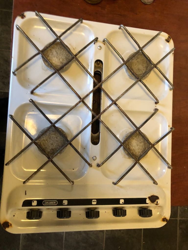 Cramer caravan gas hob