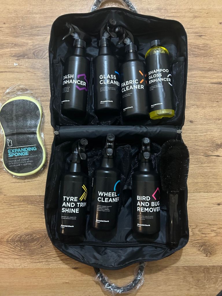 Arnold Clark car care kit 