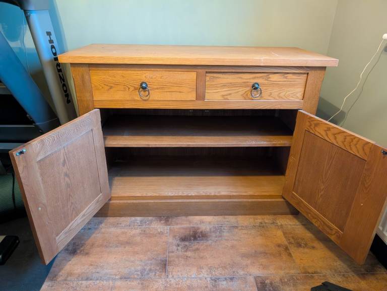 Solid wood cabinet - free for collection 