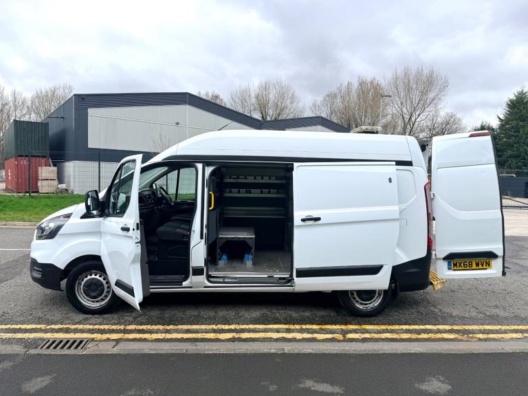 2019/68 FORD TRANSIT CUSTOM 340 LWB 2.0 TDCI 130 PS-WORKSHOP/PLANT/FITTERS VAN!!