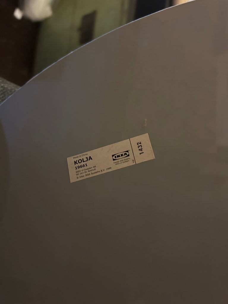 Round Ikea Bevelled Wall Mirror - Free