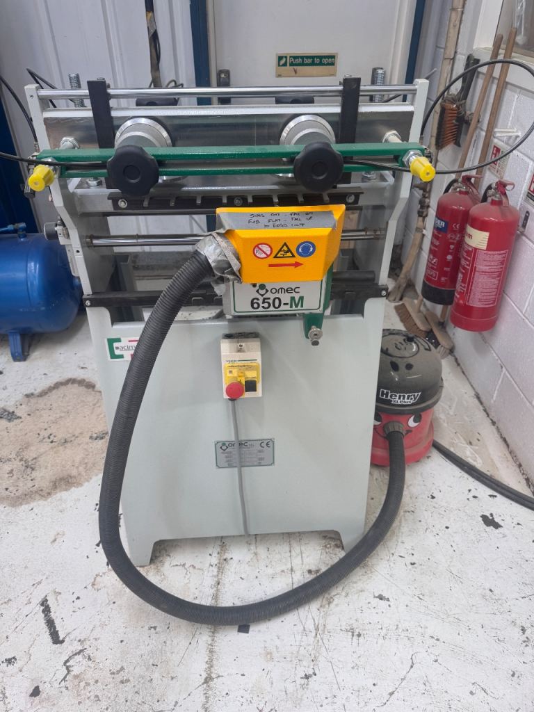 Omec 650-M Dovetail Machine – Good Condition