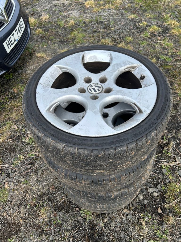 Genuine Volkswagen BBS MK5 GTI Monza Alloy wheels + Tyres £300 