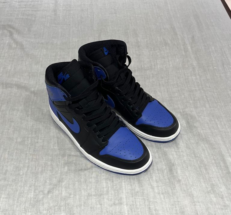 Nike Air Jordan 1 Royal 2013 Trainers Sneakers (Palace Supreme Yeezy Asics Cole Buxton Represent)