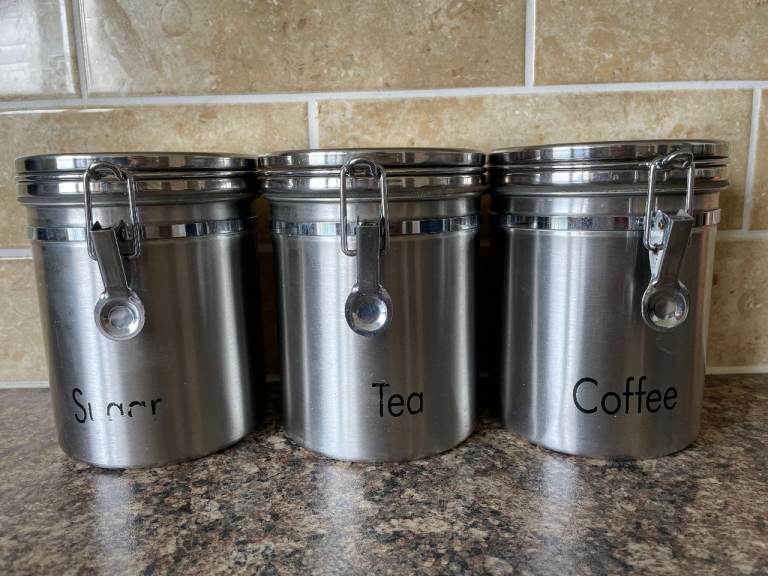 Coffee, Tea & Sugar Containers