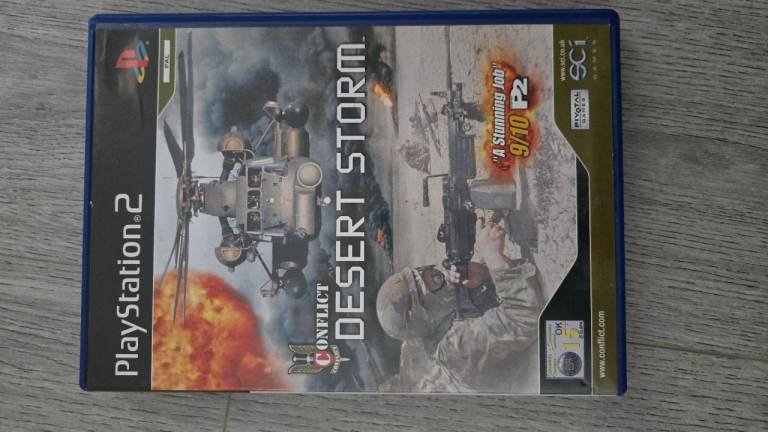 Conflict Desert Storm PS2 Game – Good Condition