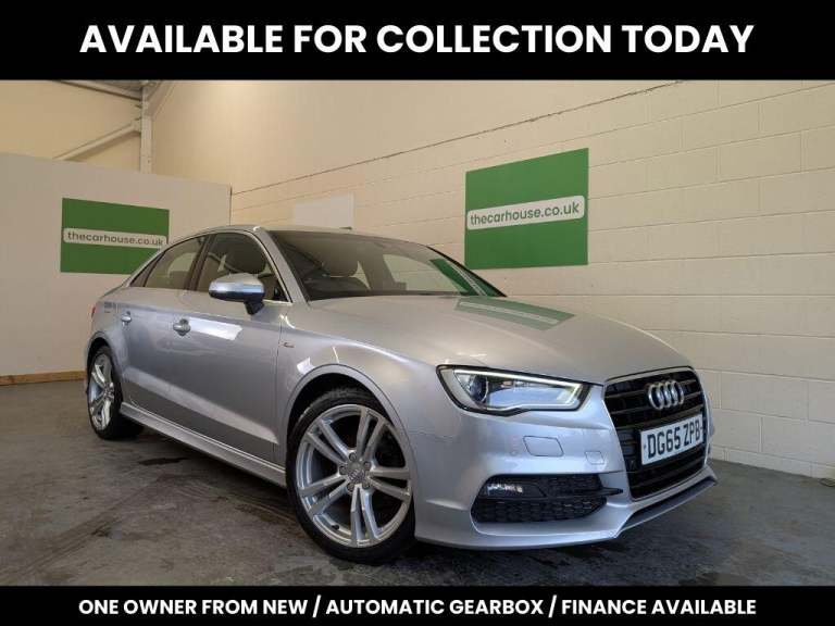 2015 Audi A3 1.4 TFSI CoD S line S Tronic Euro 6 (s/s) 4dr SALOON Petrol Automatic