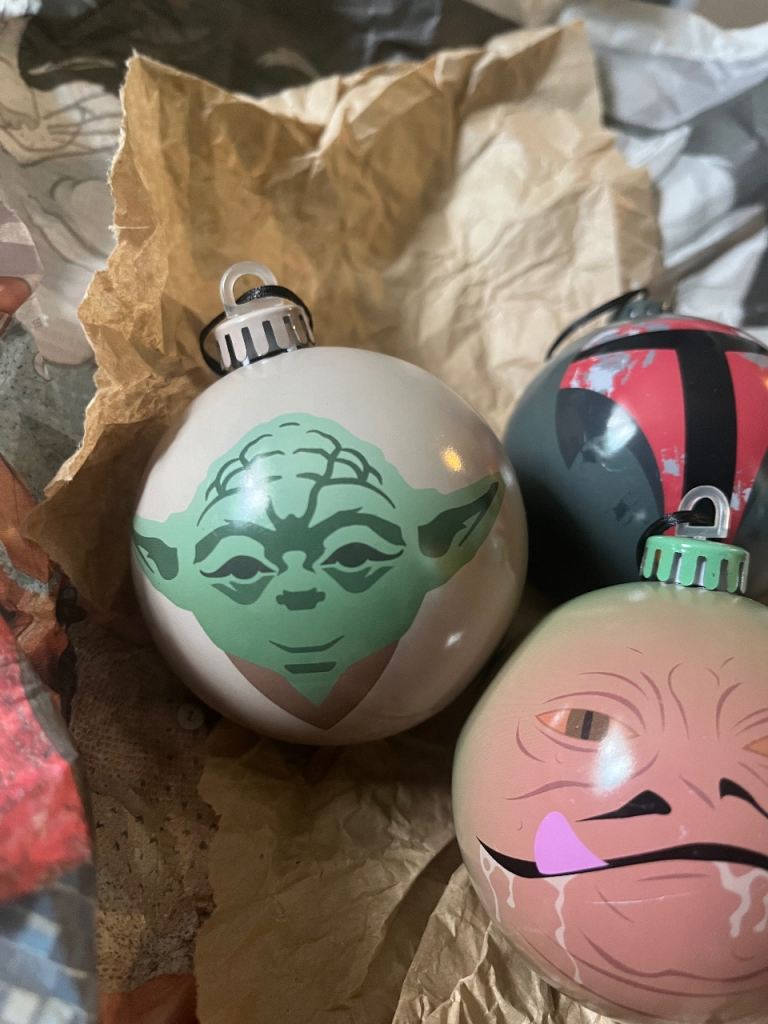 image for 3 Xmas Baubles. New 