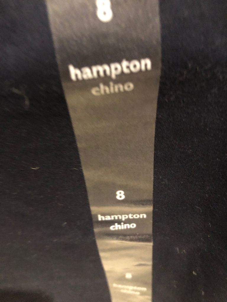 Tommy Hilfiger Ladies Chinos Size 8 