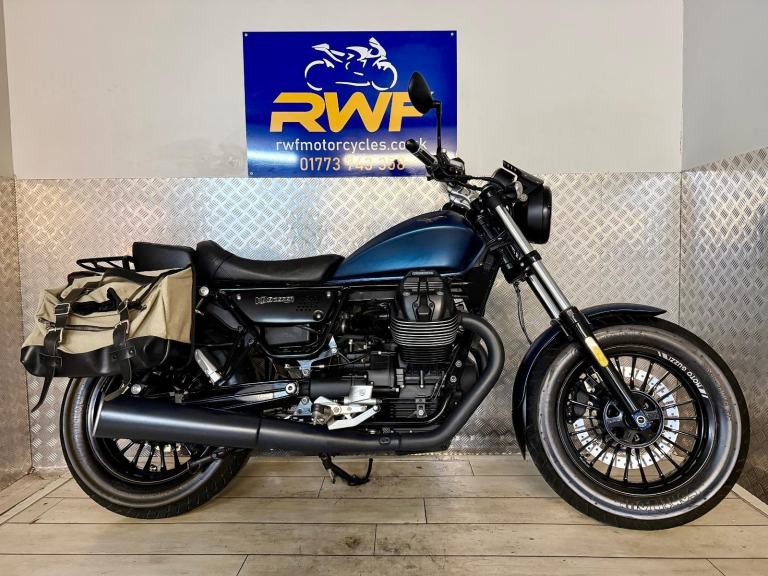 MOTO GUZZI V9 BOBBER, 2019, ONLY 4,514 MILES, FSH, EXCELLENT COND, EXTRAS