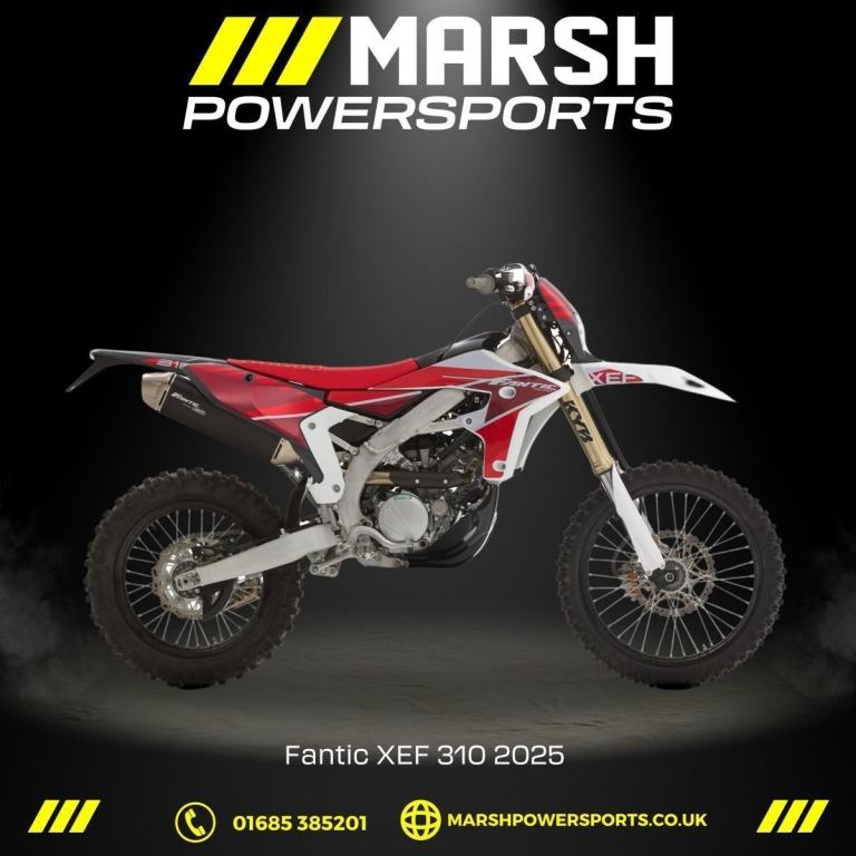 XEF 310 2025 Model - Fantic Main Dealer - NOW 800 OFF RRP!