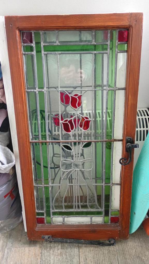 Original stain glass and lead windows