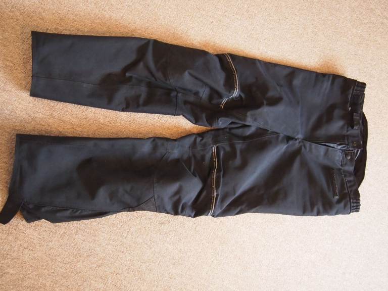 WATERPROOF MOTORCYCLE TROUSERS: 36” WAIST