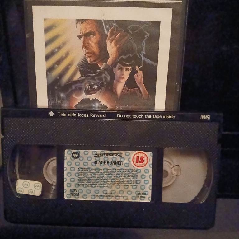 Pre Cert ex rental Warner Home Video Blade Runner VHS – Good Condition ...