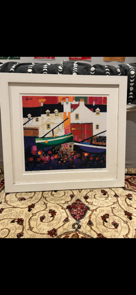 “Low tide & warning “ by George Birrell