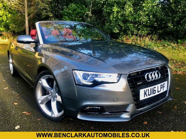 2016 Audi A5 Cabriolet 2.0 TFSI SE Convertible 2dr Petrol S Tronic quattro Euro 6 (s/s) (230 ps)Q...