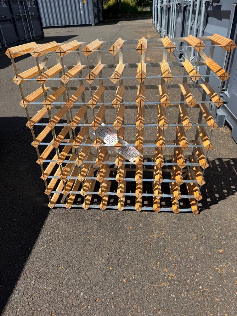Wooden Wine Rack - Good Condition