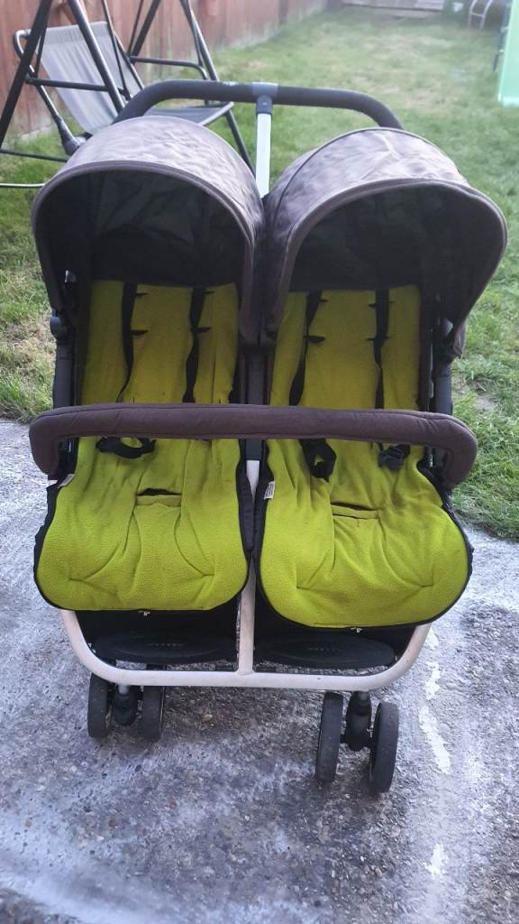 BabyStyle Oyster Twin Stroller Pram