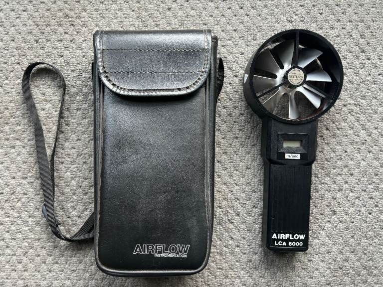 Airflow Instruments LCA 6000 Anemometer Air Flow