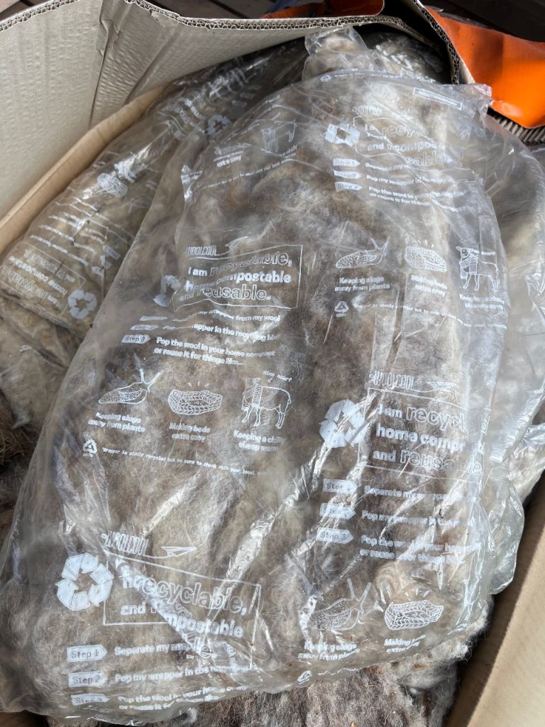 FREE Box of wool cool insulation 