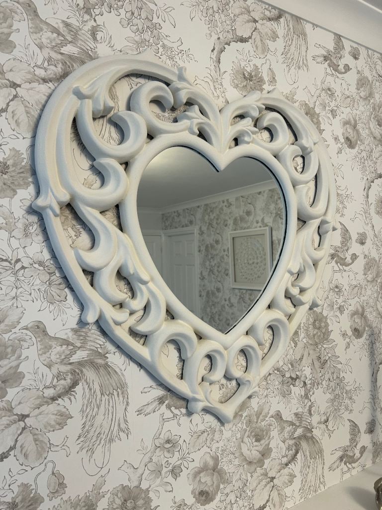 Large Heart Mirror