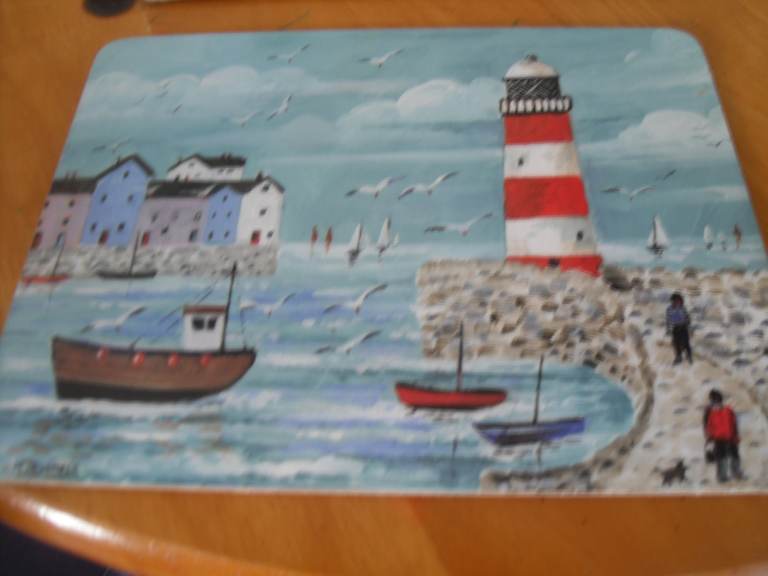 Four Place Mats for Plates - £2