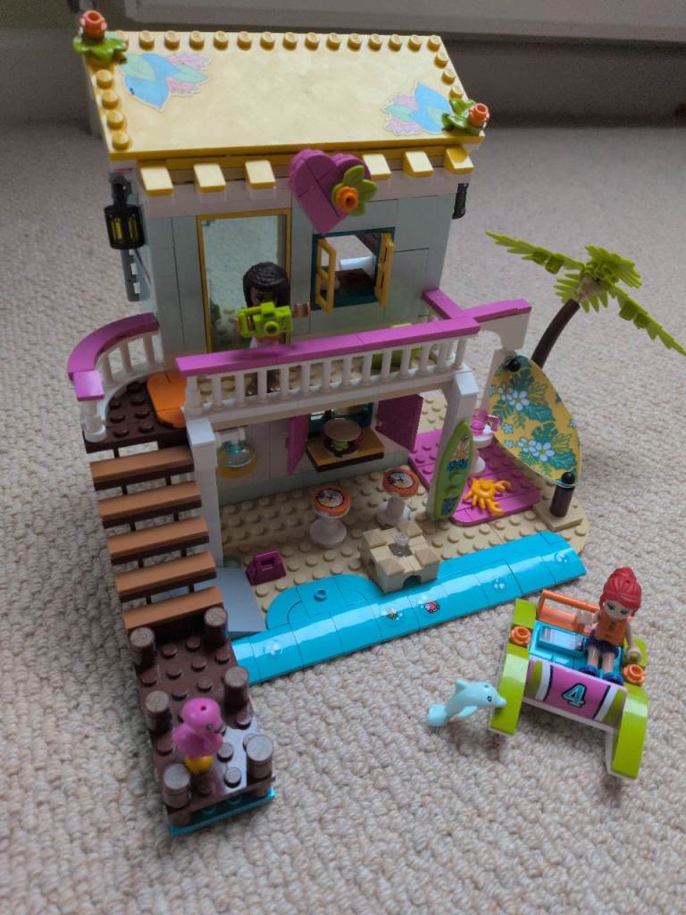 LEGO Friends Beach House 6+ | #41428 | 444 pieces complete