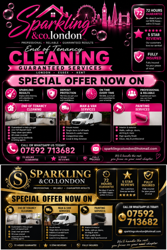 🏡Professional specialists in end of tenancy cleaning after building clean London cheapest 
