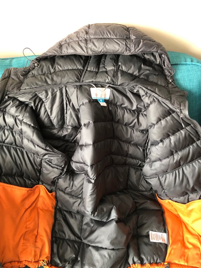 Men’s Columbia insulated down Jacket 