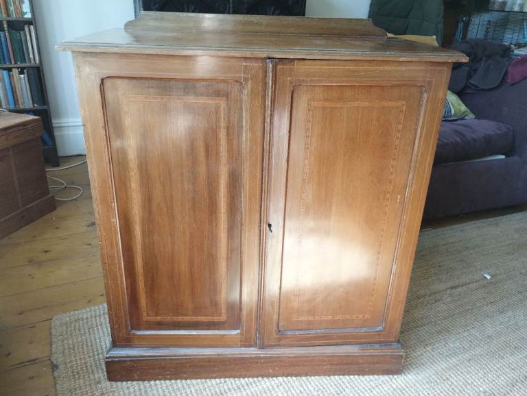 Vintage Wooden Sideboard Cabinet