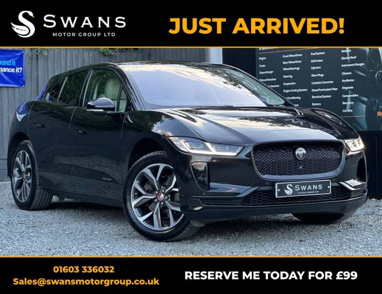 2018 Jaguar I-Pace 400 90kWh HSE SUV 5dr Electric Auto 4WD (400 ps) SUV Electric Automatic