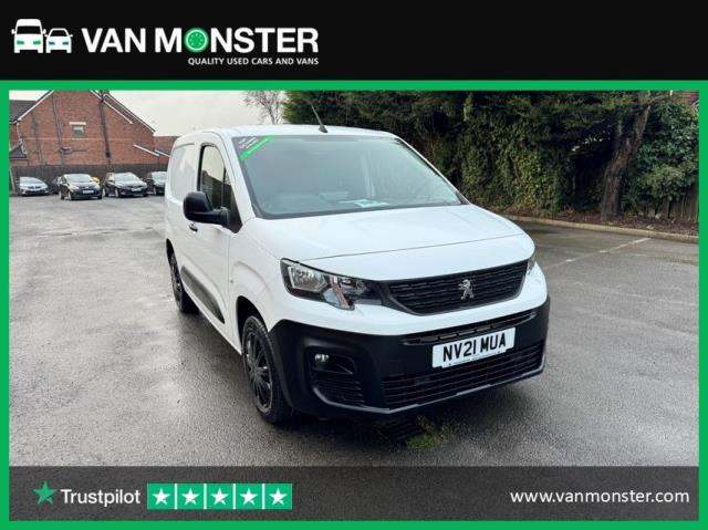 2021 Peugeot Partner 1000 1.5 Bluehdi 100 Professional Van Small Van Diesel Manual