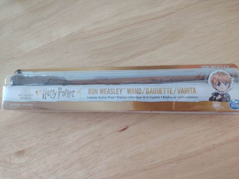 Unopened Ron Weasley replica wand 