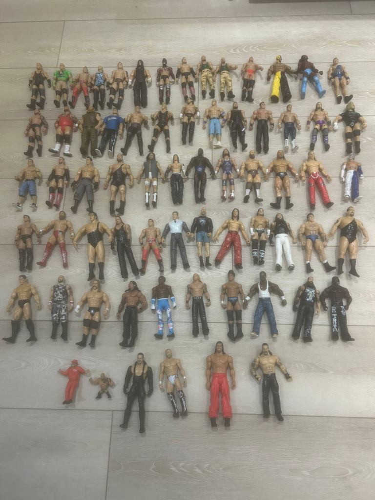 Job lot wwe rare edition wrestlers 