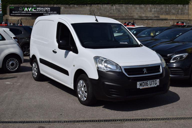 2016 Peugeot Partner 1.6 BlueHDi 854 Professional L1 5dr PANEL VAN Diesel Manual