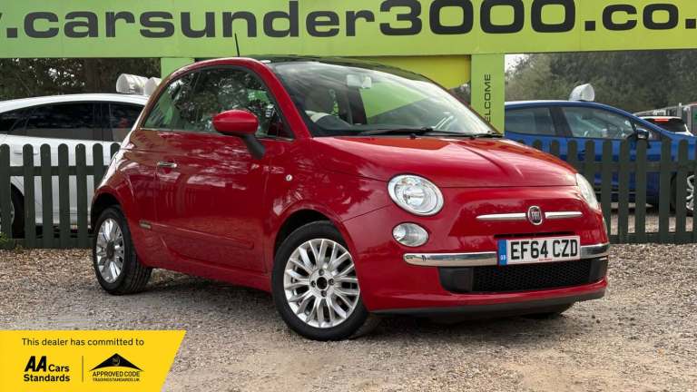 2015 Fiat 500 1.2 Lounge Hatchback 3dr Petrol Manual Euro 6 (s/s) (69 bhp) Hatchback Petrol Manual