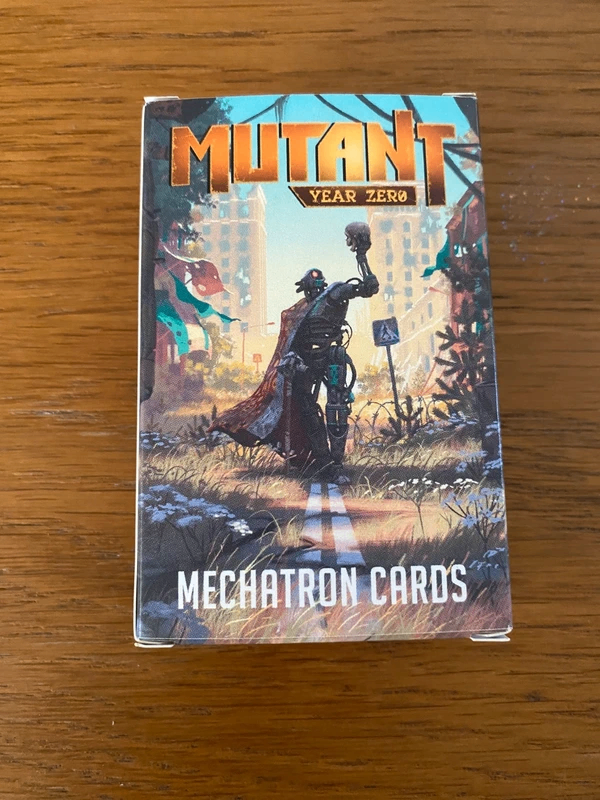 Mutant: Year Zero - Mechatron Cards (Free League) [New/Unused]