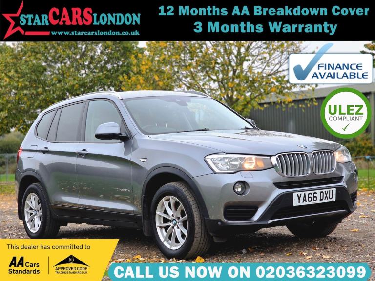 2017 BMW X3 3.0 30d SE Auto xDrive Euro 6 (s/s) 5dr ESTATE Diesel Automatic