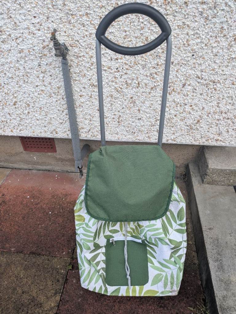 Two wheeler shopping trolley