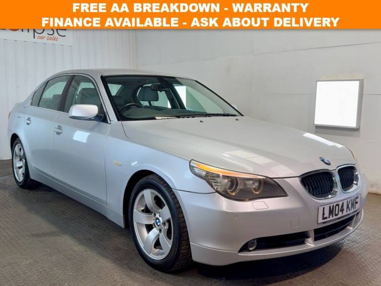 2004 04 BMW 5 SERIES 3L 4D AUTO 215 BHP DIESEL