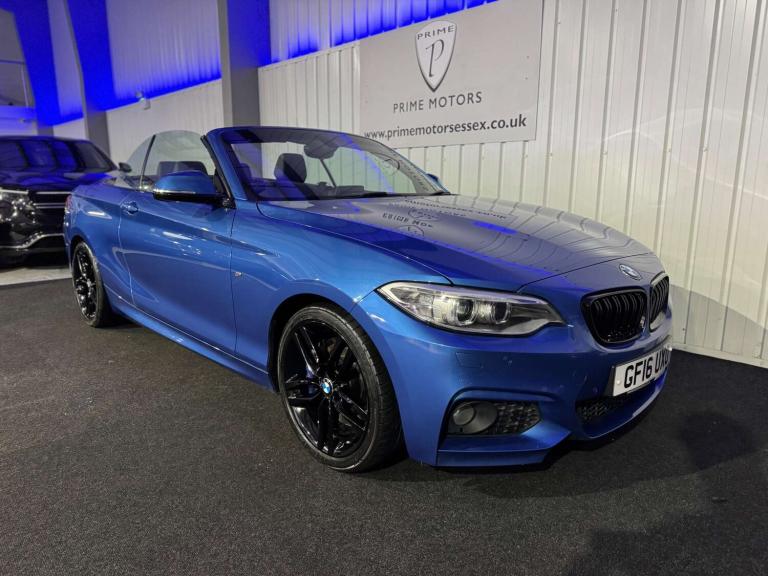 2016 BMW 2 Series 2.0 220D M Sport Auto 2dr Convertible Diesel Automatic
