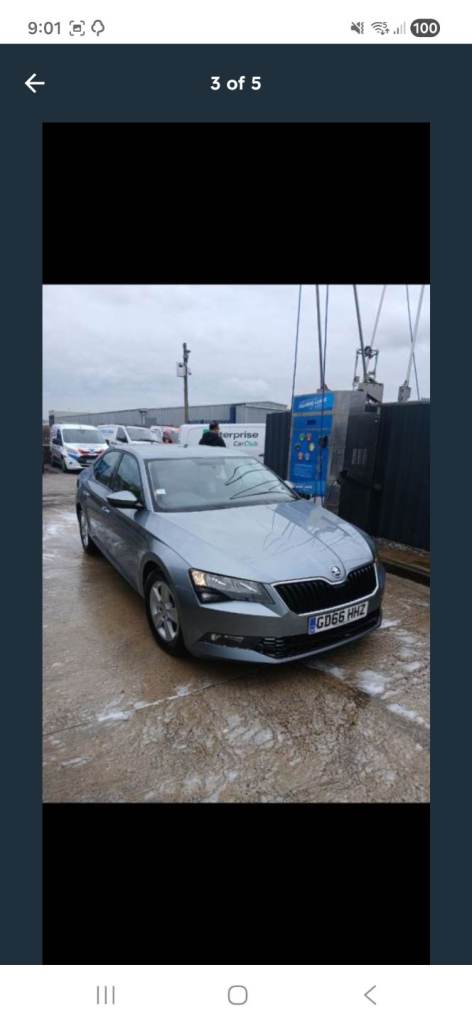 Skoda, SUPERB, Hatchback, 2016, Manual, 1598 (cc), 5 doors